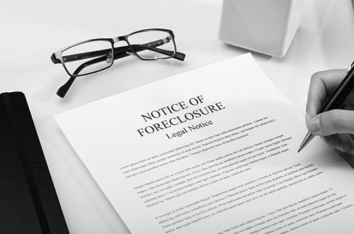 Notice of Foreclosure